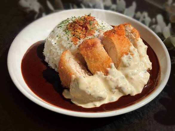 タルタルチキンカツカレー